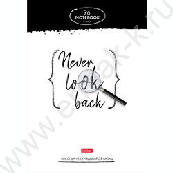 Тетрадь  96л А4 клетка "Леттеринг" 3вида | Фото 1