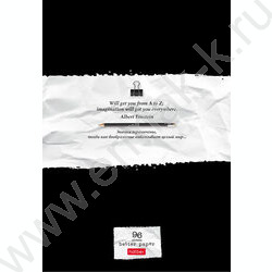 Тетрадь  96л А4 клетка "Леттеринг" 3вида | Фото 2