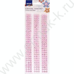 Наклейки-стразы акриловые Ассорти-11 8 дизайнов ОПП-упаковка с европодвесом | Фото 1