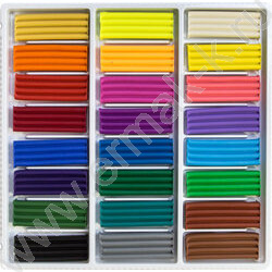 Пластилин  24цв 360г "ZOO" /картон.кор. | Фото 3