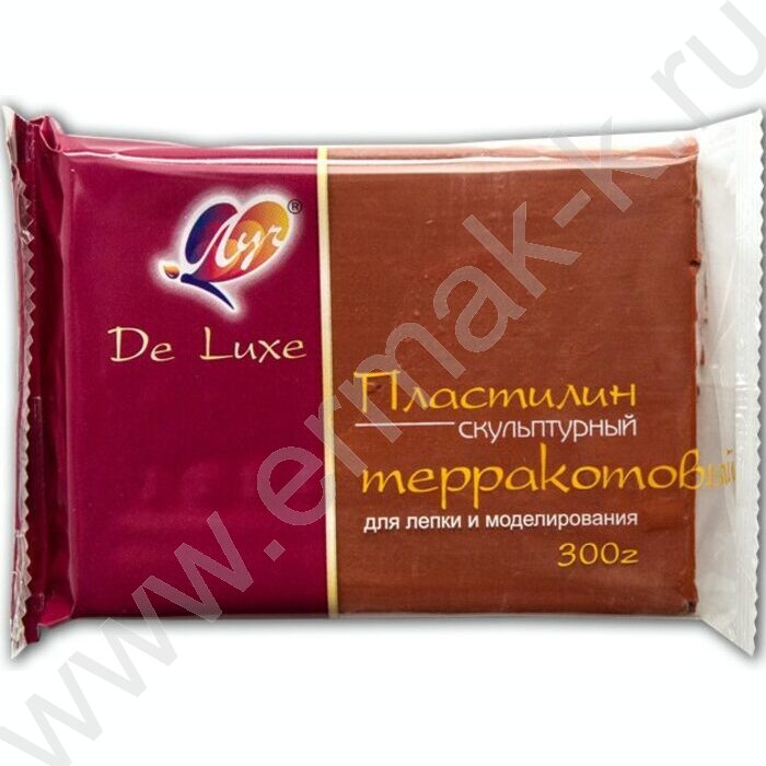 Пластилин скульптурный  300г терракотовый Т | Фото 1