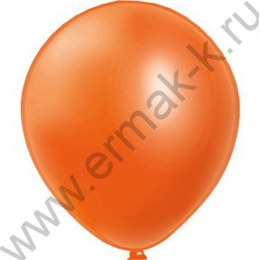 Шар воздушный 12" Перламутр оранжевый/Orange