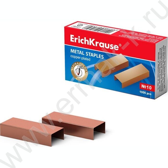 Скобы №10 /1000шт медные | Фото 1