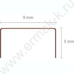 Скобы №10 /1000шт медные | Фото 3