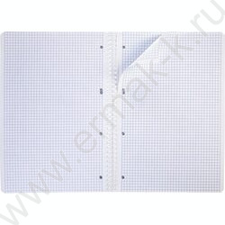 Тетрадь  96л А4 клетка/спираль "Тропические листья" 4вида | Фото 5