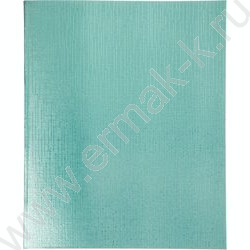 Тетрадь  96л клетка "Бум/винил" METALLIC мята | Фото 1