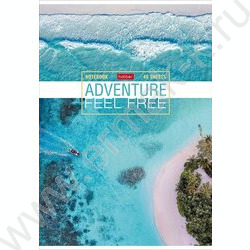 Тетрадь  48л А4 клетка "Путешествие" ассорти | Фото 1