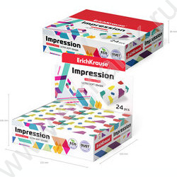 Ластик цветной прямоугольный "Impression" | Фото 4