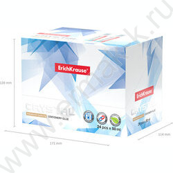 Клей канцелярский  50мл Crystal /в карандаше | Фото 4