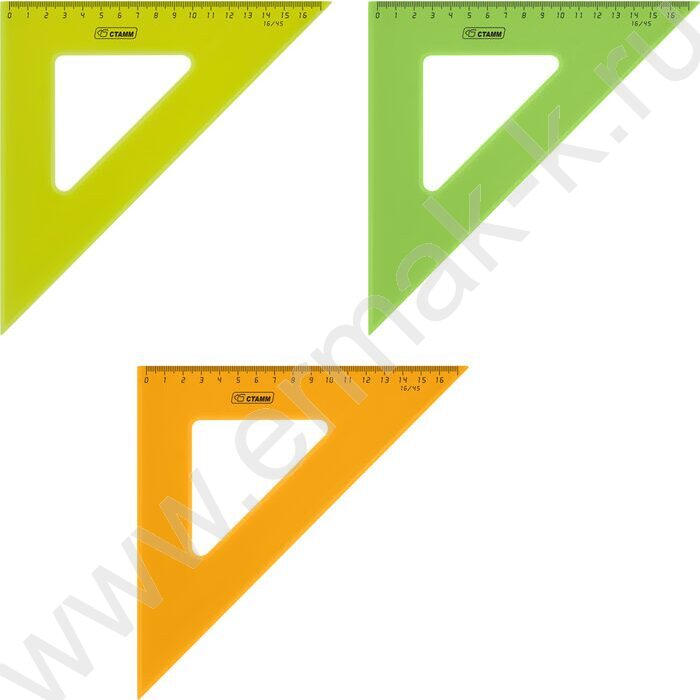 Треугольник пл. 45*16см цв прозр. | Фото 2