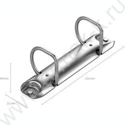 Папка 2 кольца 35мм Accent /желтый | Фото 4
