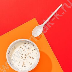 Ложка одноразовая чайная 125мм, белая, ПС /упаковка - 100шт | Фото 4