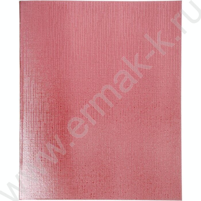 Тетрадь  48л клетка "Бум/винил" METALLIC розовая | Фото 1