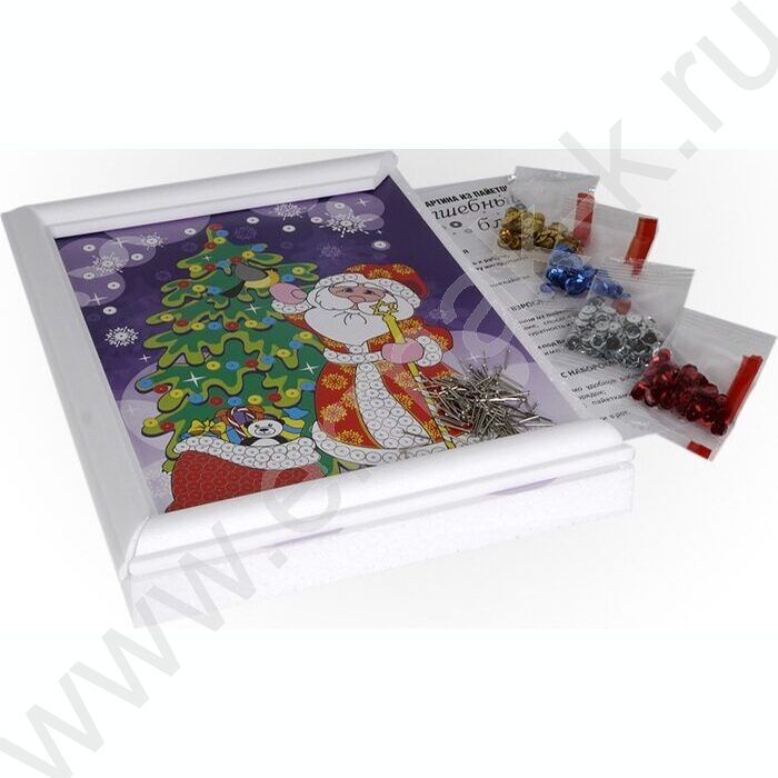 Набор д/творчества Картина из пайеток "Новогодняя сказка" | Фото 2