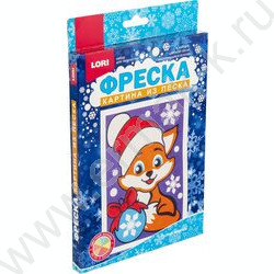 Набор д/творчества Фреска. Картина из песка "Рыжий лисёнок" | Фото 1