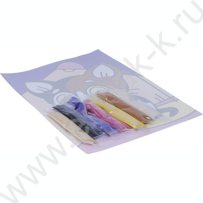 Набор д/творчества Фреска. Картина из песка "Котёнок" | Фото 3