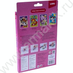 Набор д/творчества Фреска. Картина из песка "Медвежонок" | Фото 5