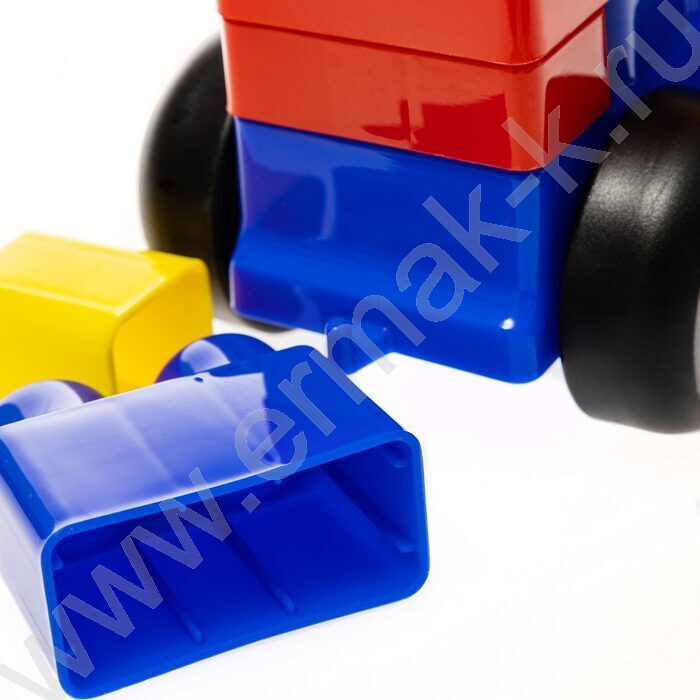 Конструктор пластиковый Baby Blocks "На стройке" 21 дет | Фото 6