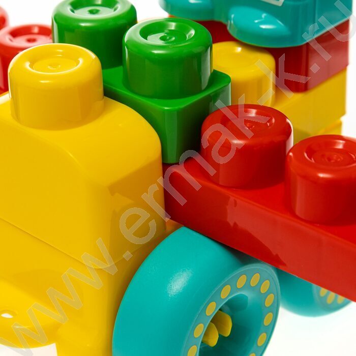 Конструктор пластиковый Baby Blocks "Самолетик" 20 дет | Фото 5