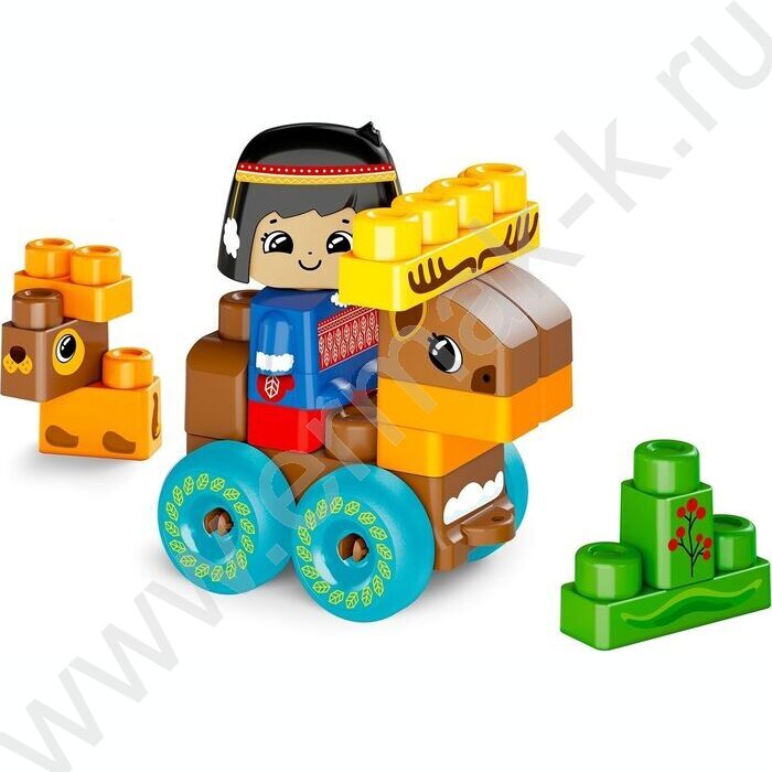 Конструктор пластиковый Baby Blocks "Север" 21 дет | Фото 4