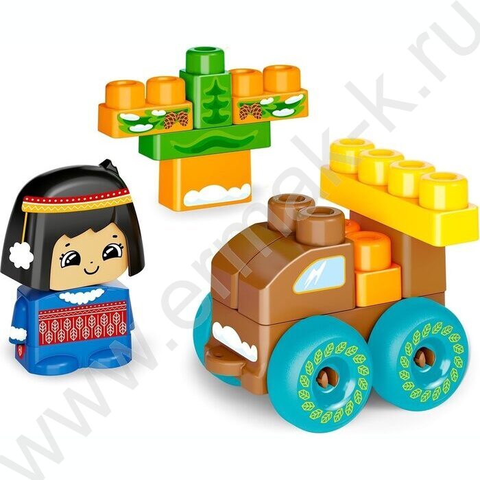 Конструктор пластиковый Baby Blocks "Север" 21 дет | Фото 5