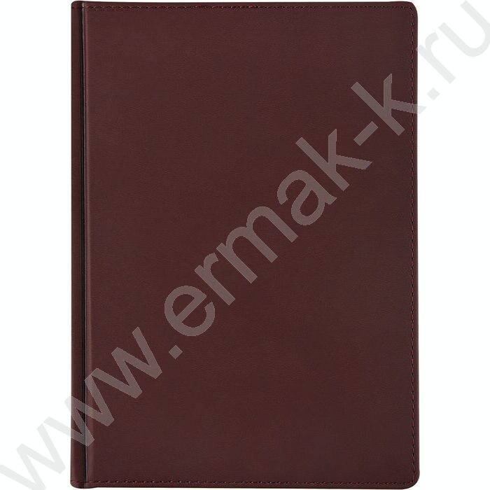 Ежедневник н/дат А5 136л Velvet бордовый | Фото 2