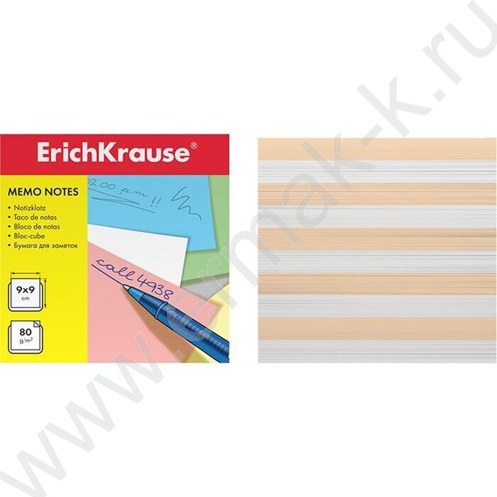 Бумага д/записей  9*9*9см персиковый | Фото 2