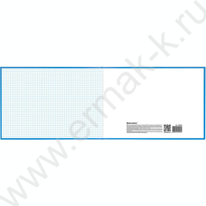 Книга Учёта  96 л. А4 (210х295 мм) клетка, альбомный, бумвинил, блок офсет  | Фото 5