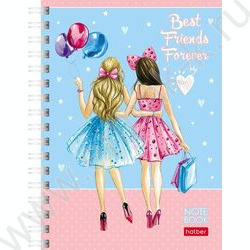 Зап. книжка  80л А6 спираль Жизнь прекрасна! | Фото 2