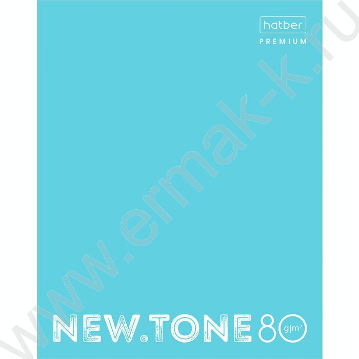 Тетрадь  80л клетка "NEWtone PASTEL Незабудка" /глянец/ | Фото 1