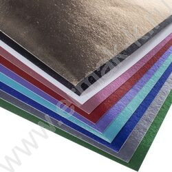 Картон цв. металлиз. А4 10л/10цв Геометрия цвета-Аквариум | Фото 3