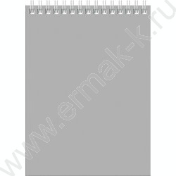 Блокнот  60л А5 спираль "д/Конференций-Серый" | Фото 1