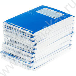 Блокнот  60л А6 спираль "д/Конференций" синий | Фото 5