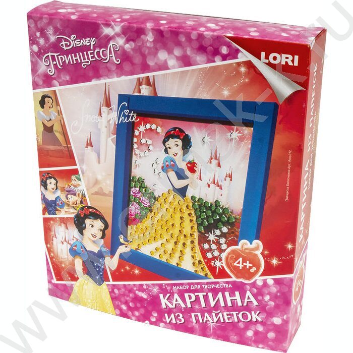 Набор д/творчества Картина из пайеток Disney "Принцесса Белоснежка" | Фото 2