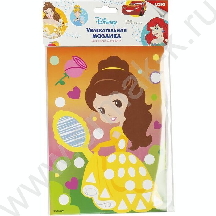 Набор д/творчества Увлекательная мозаика. Disney "Белль" | Фото 1