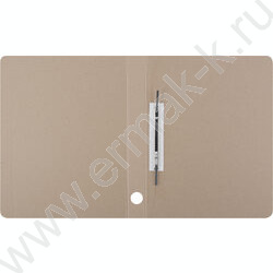 Скоросшиватель A4 30мм (250x35x315 мм) микрогофрокартон, белый, до 250л, пробитый | Фото 4