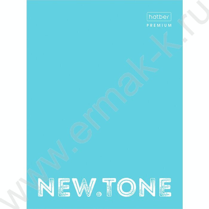 Тетрадь  80л А4 клетка/кольца /глянц.лам/  "NEWtone PASTEL Незабудка" | Фото 1