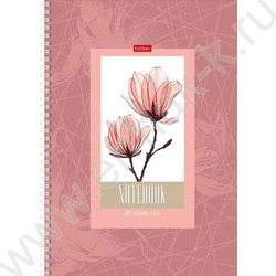 Тетрадь  80л А4 клетка/спираль "Нежность цветка" мат.лам. | Фото 2