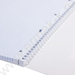 Тетрадь  80л А4 клетка/спираль "Нежность цветка" мат.лам. | Фото 5