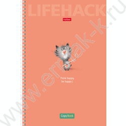 Тетрадь  96л А4 клетка/спираль "Смекалки" 4вида | Фото 2