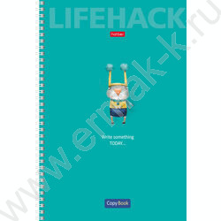 Тетрадь  96л А4 клетка/спираль "Смекалки" 4вида | Фото 3