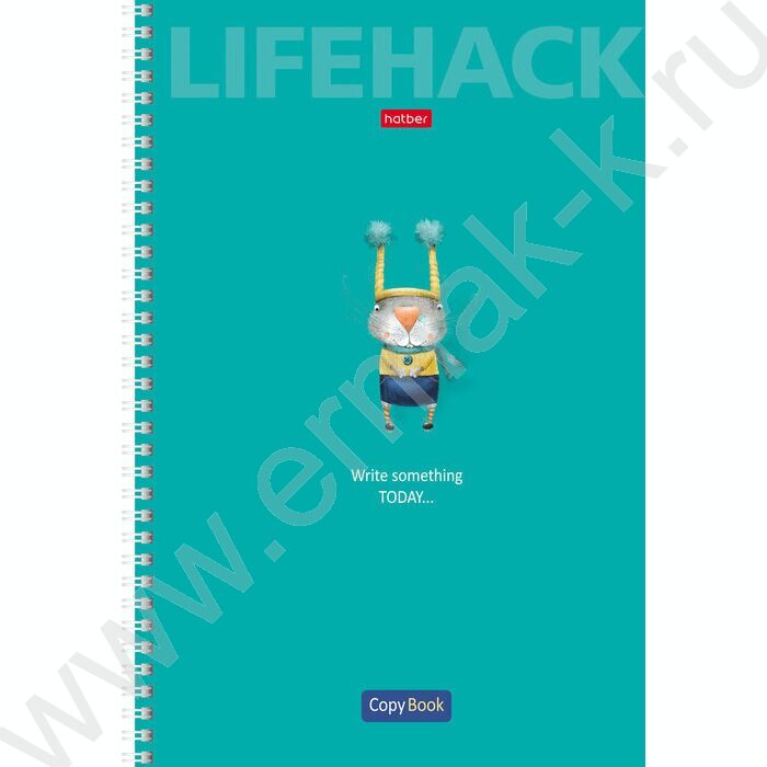 Тетрадь  96л А4 клетка/спираль "Смекалки" 4вида | Фото 3