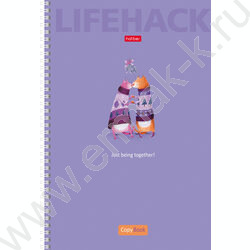 Тетрадь  96л А4 клетка/спираль "Смекалки" 4вида | Фото 4