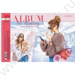 Альбом д/рисования-спираль 48л "Happy time" /перфорация /мат.лам/ 5видов | Фото 4