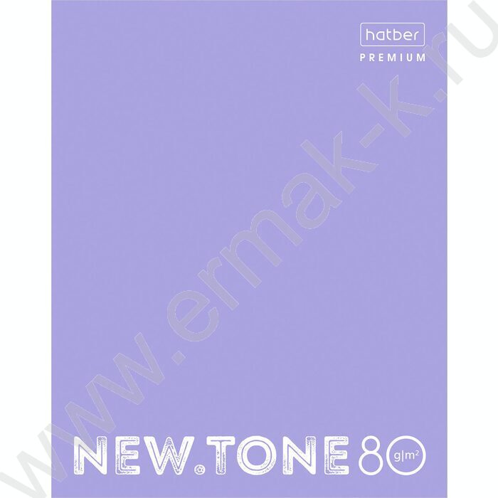 Тетрадь  80л клетка "NEWtone PASTEL Лаванда" /глянец/ | Фото 1