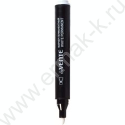 Маркер перм. /белый/ 2,5мм круг | Фото 1