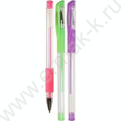 Ручка гелевая /набор  6цв/ 0,8мм "Moonlight" /пастель с эффектом Highlighter, для черной бумаги | Фото 2