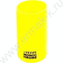 Подставка д/каранд. и ручек 11*6,5см "MonoChrome", силикон, неоновая желтая /блистер | Фото 2