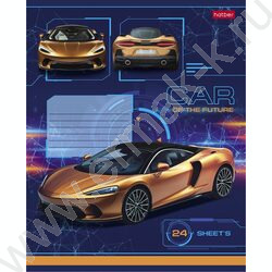 Тетрадь  24л линейка "Car Design" 5видов | Фото 2