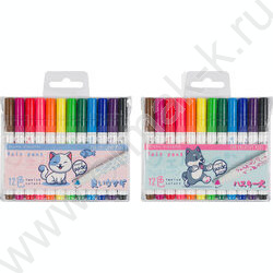 Фломастеры  12цв Joycolor mini с утолщенным стержнем в пл.пенале | Фото 1